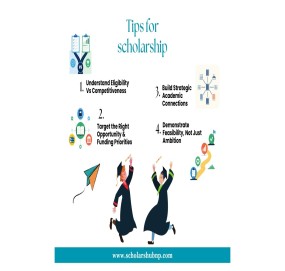 Four Strategic Tips for the Scholarship and Fellowship Application for Master & PhD Aspirants